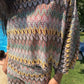 Pistachio Cream Poncho Top