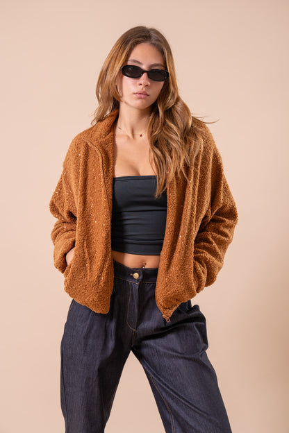 Montaigne Bomber - Camel