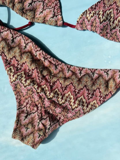 Hibiscus Berry Bikini Bottom