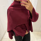 Camille Scarf Jacket - Bordeaux