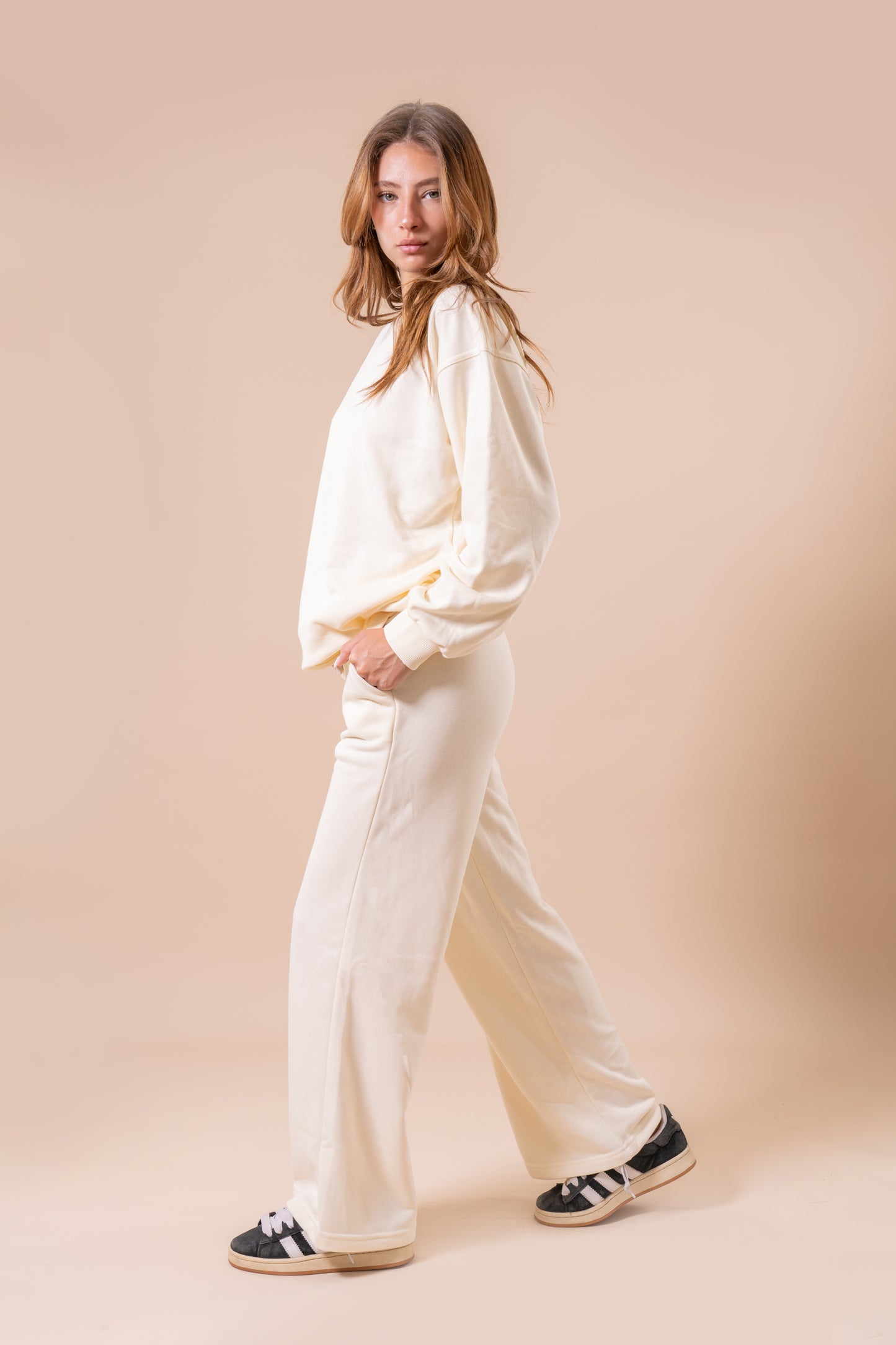 Sunday Pants - Cream Mist