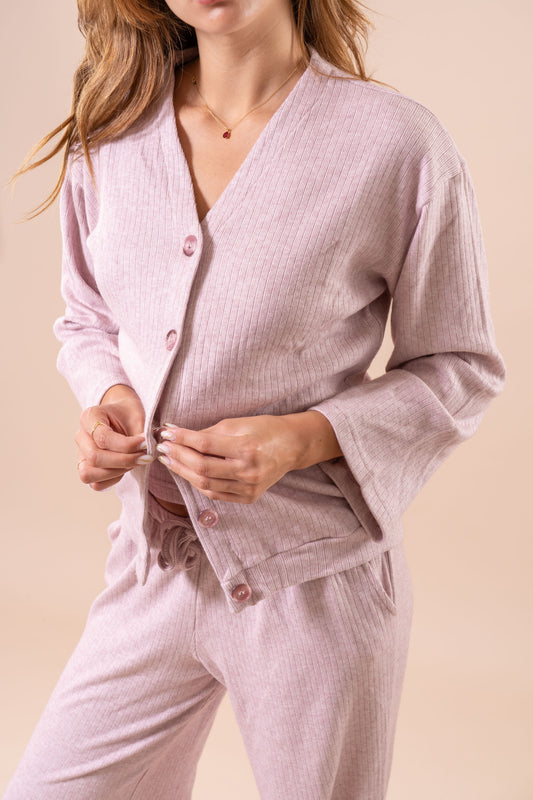 Elyse Three Piece Set - Pink