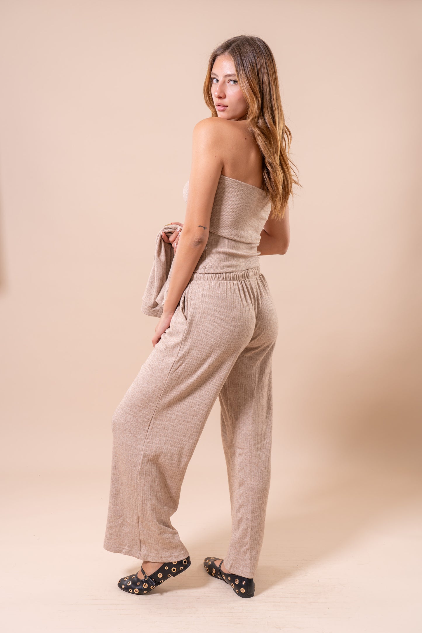 Elyse Three Piece Set - Beige