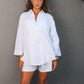 White Linen Chemise