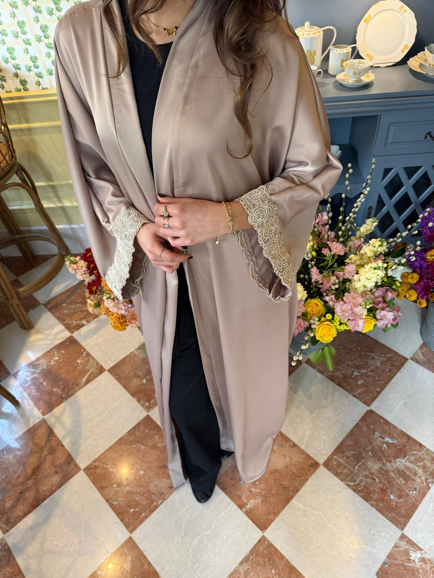 Amara Beige Abaya