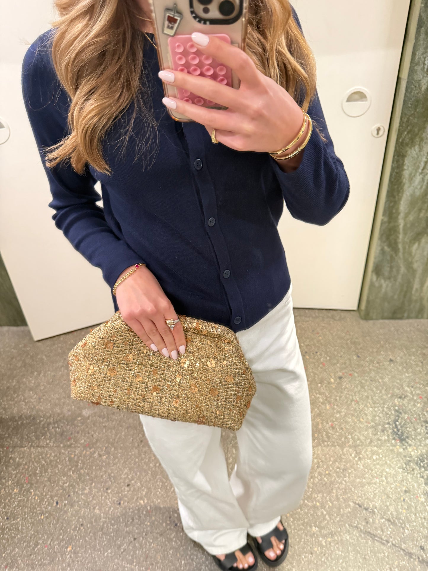 24K Magic Clutch - Medium Size