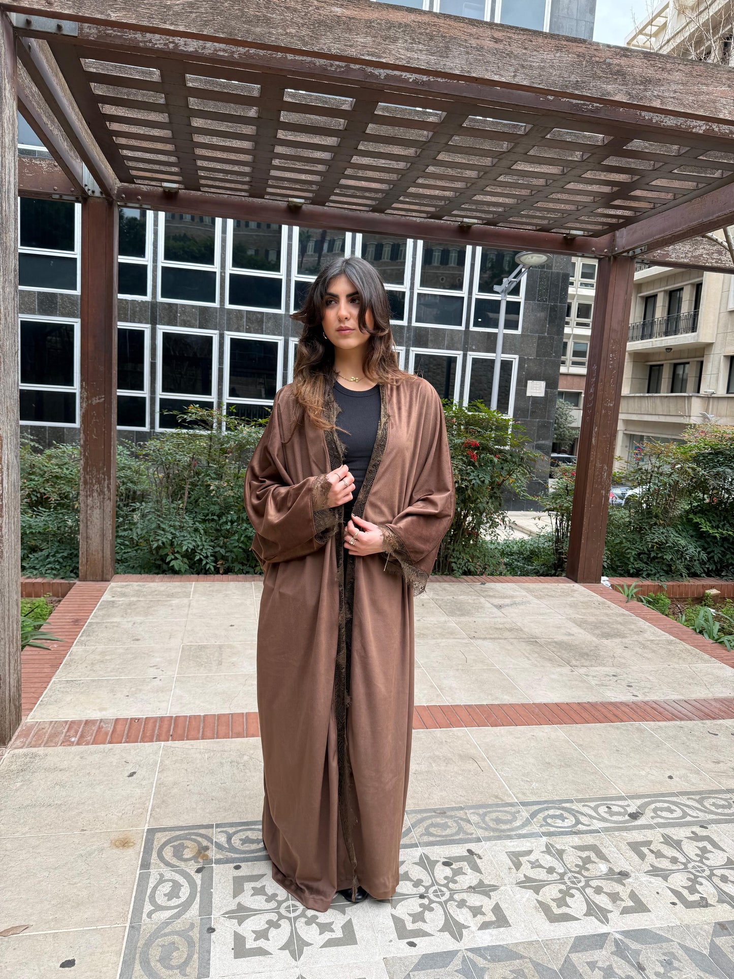 Zahra Cacao Abaya