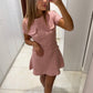 Peony Tweed Mini Dress