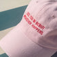 See You in Beirut Cap – Baby Pink