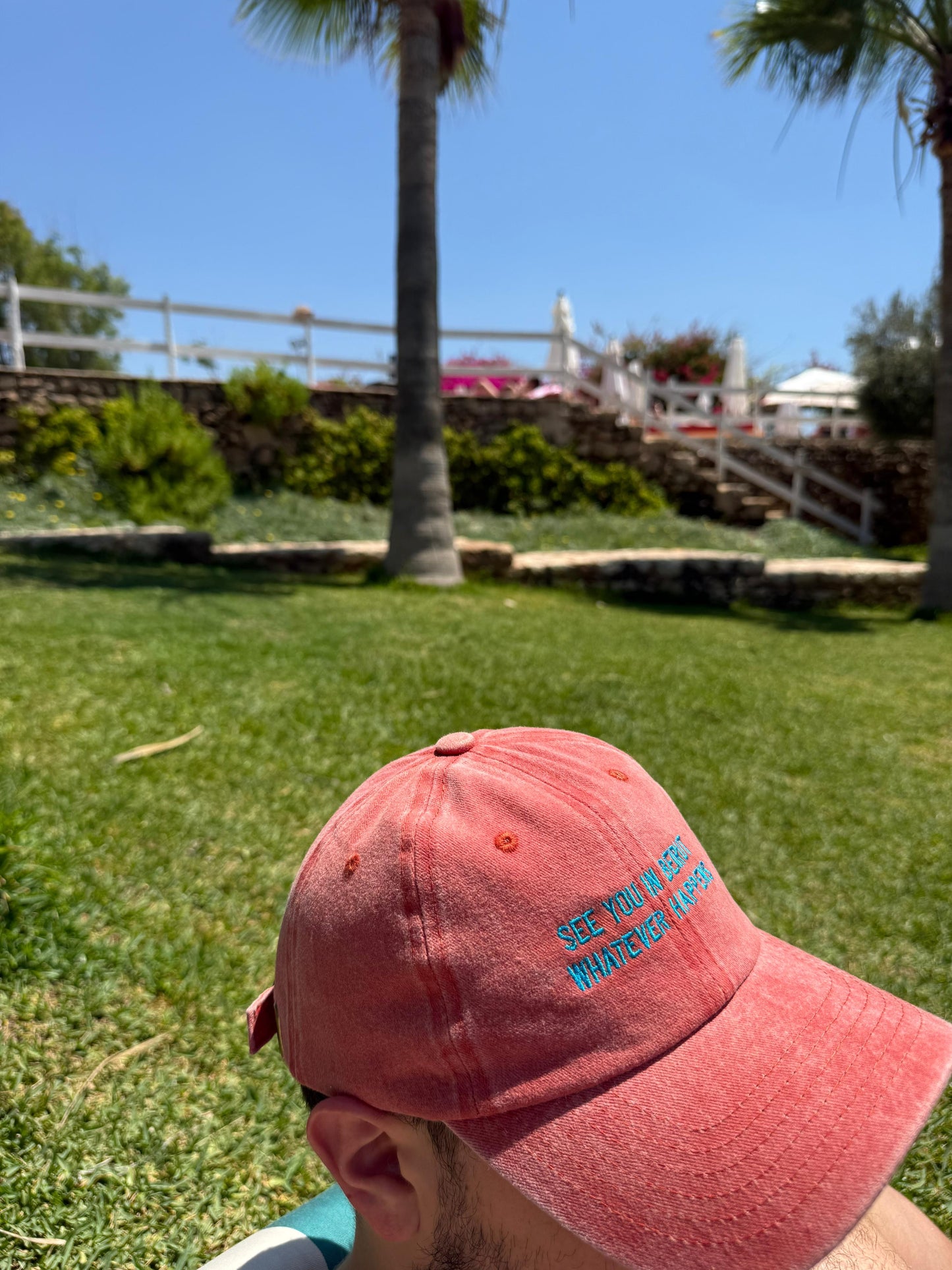 See You in Beirut Cap – Coral