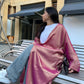 Pink Reflective Abaya