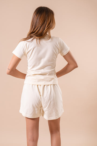Sunday Shorts - Cream Mist