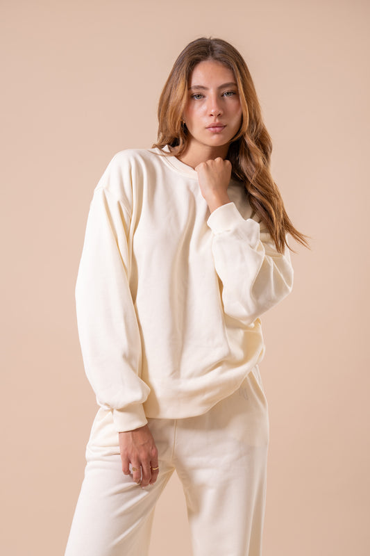 Sunday Sweatshirt - Cream Mist