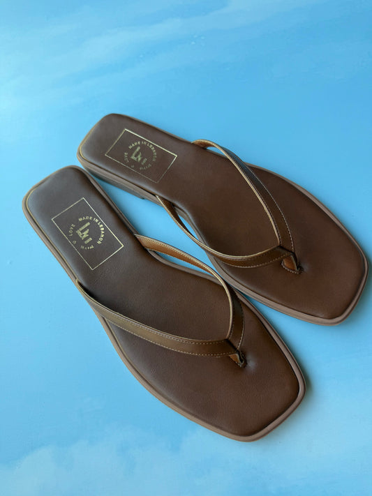 The Bare Sandal - Camel