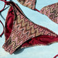 Hibiscus Berry Bikini Bottom