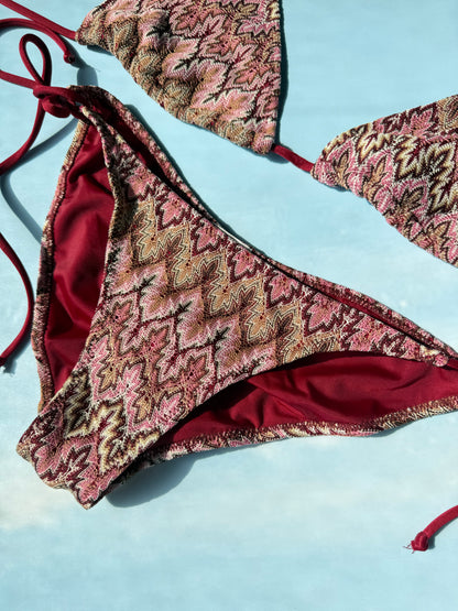 Hibiscus Berry Bikini Bottom