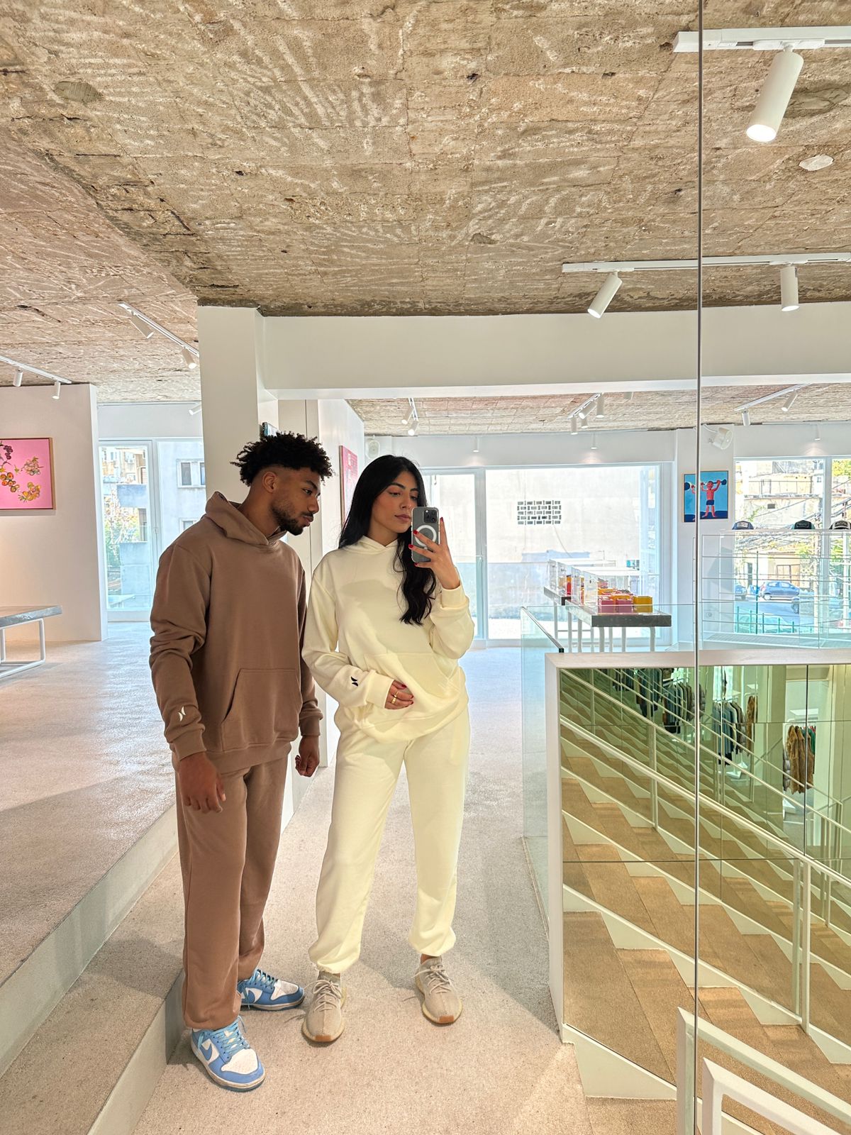 Mocha Unisex Cotton Sweatpants