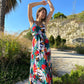 Tropical Viscose Dress