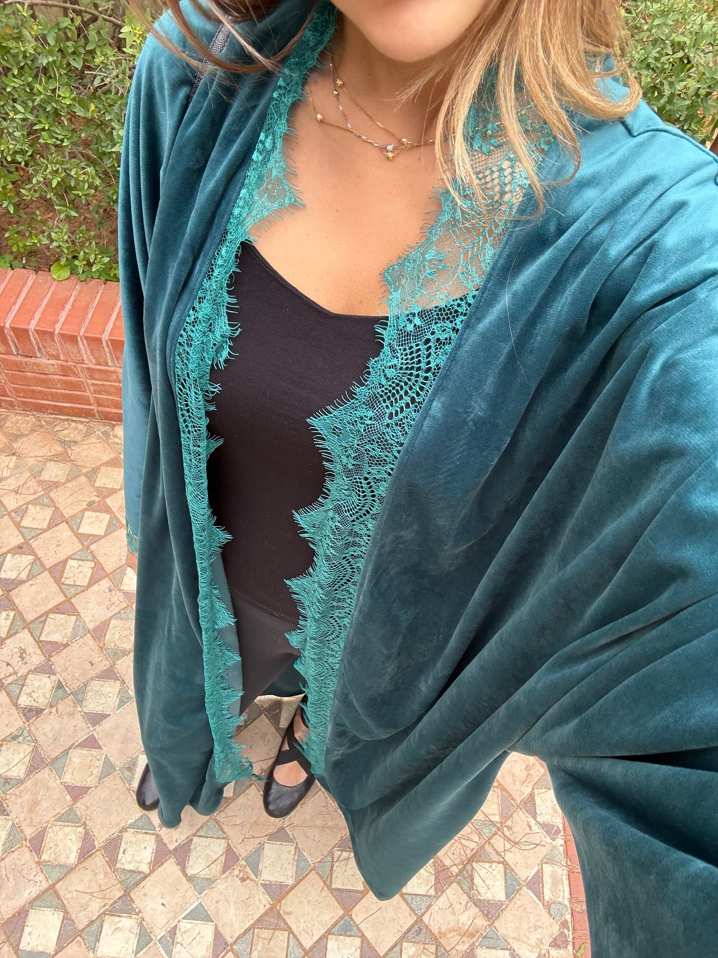 Zahra Emerald Abaya