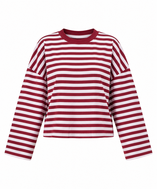 Cranberry Long-Sleeve Tee