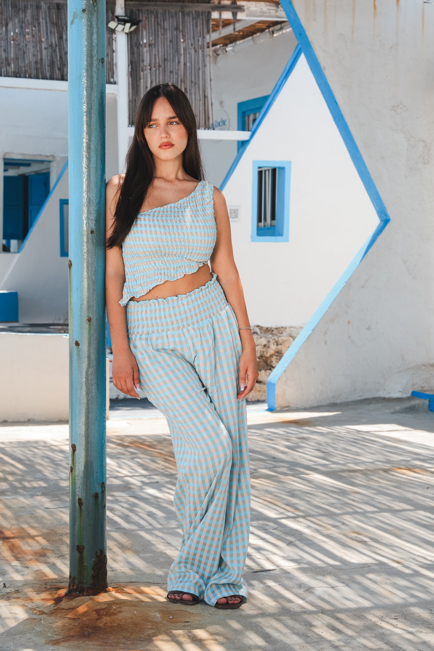 Sea Glass Gingham Set