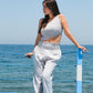 Cotton Sky Gingham Set