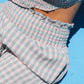 Cotton Sky Gingham Set