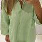 Light Green Linen Chemise