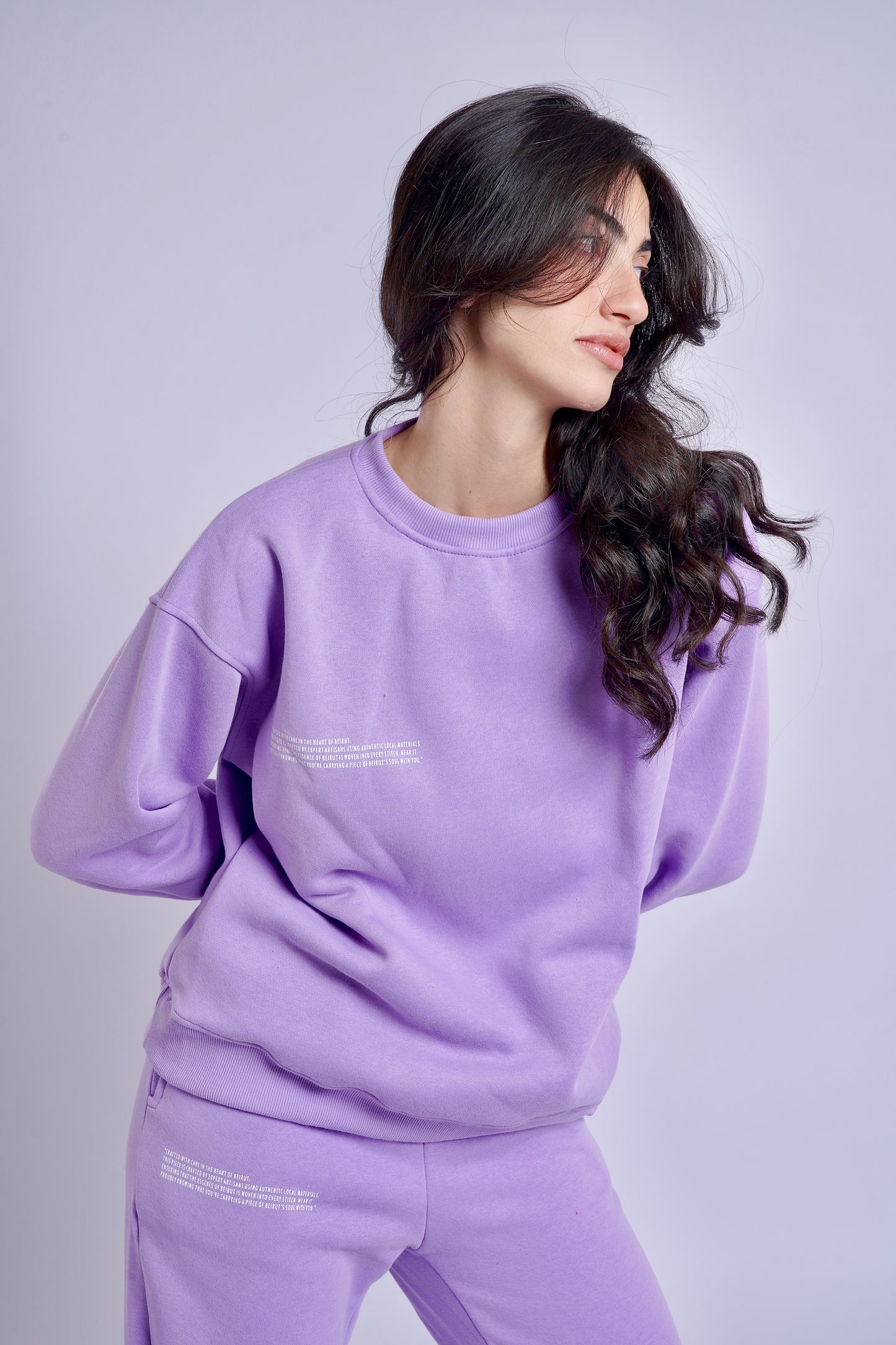 Purple Sweatshirt