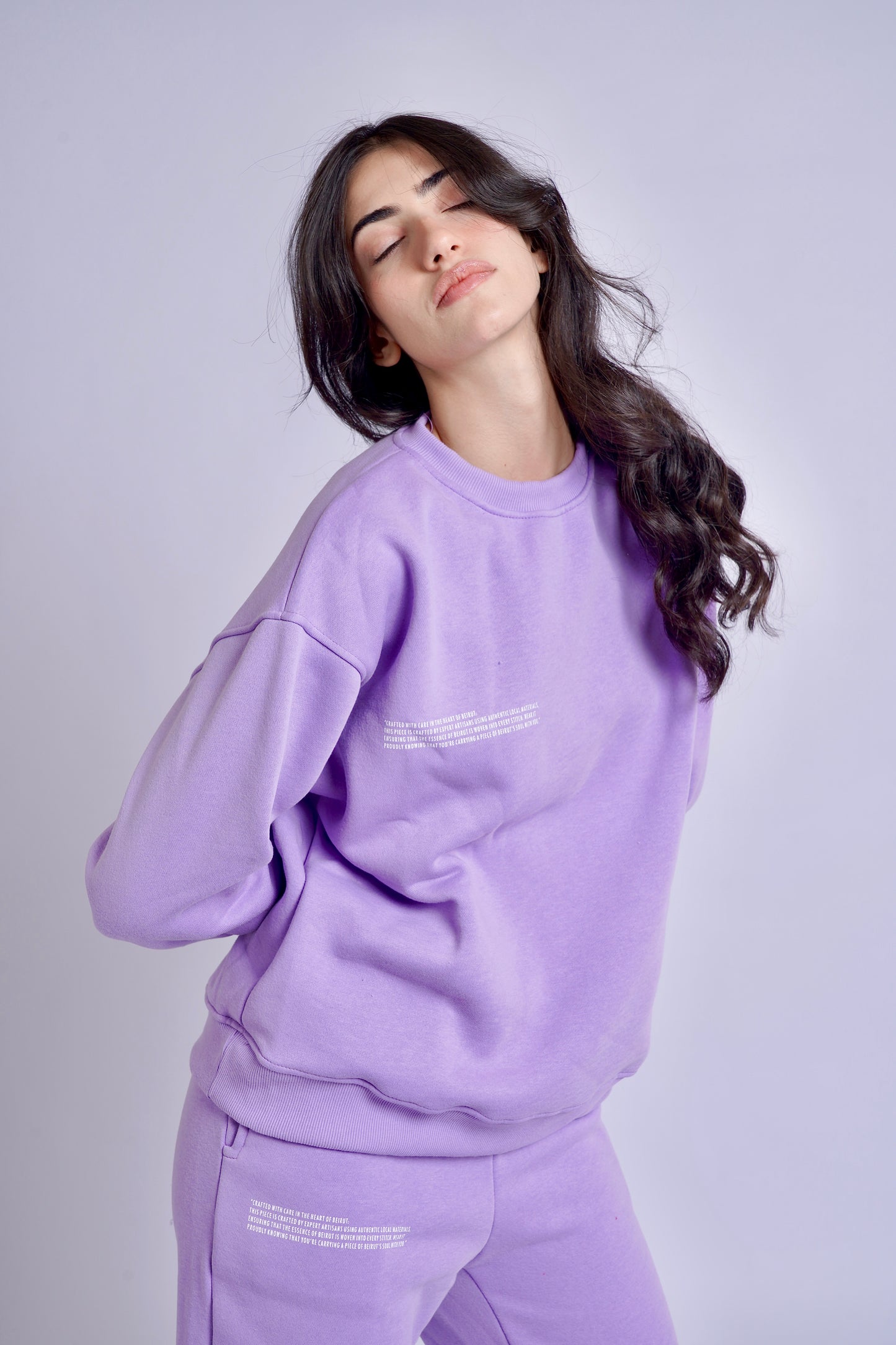 Purple Sweatshirt