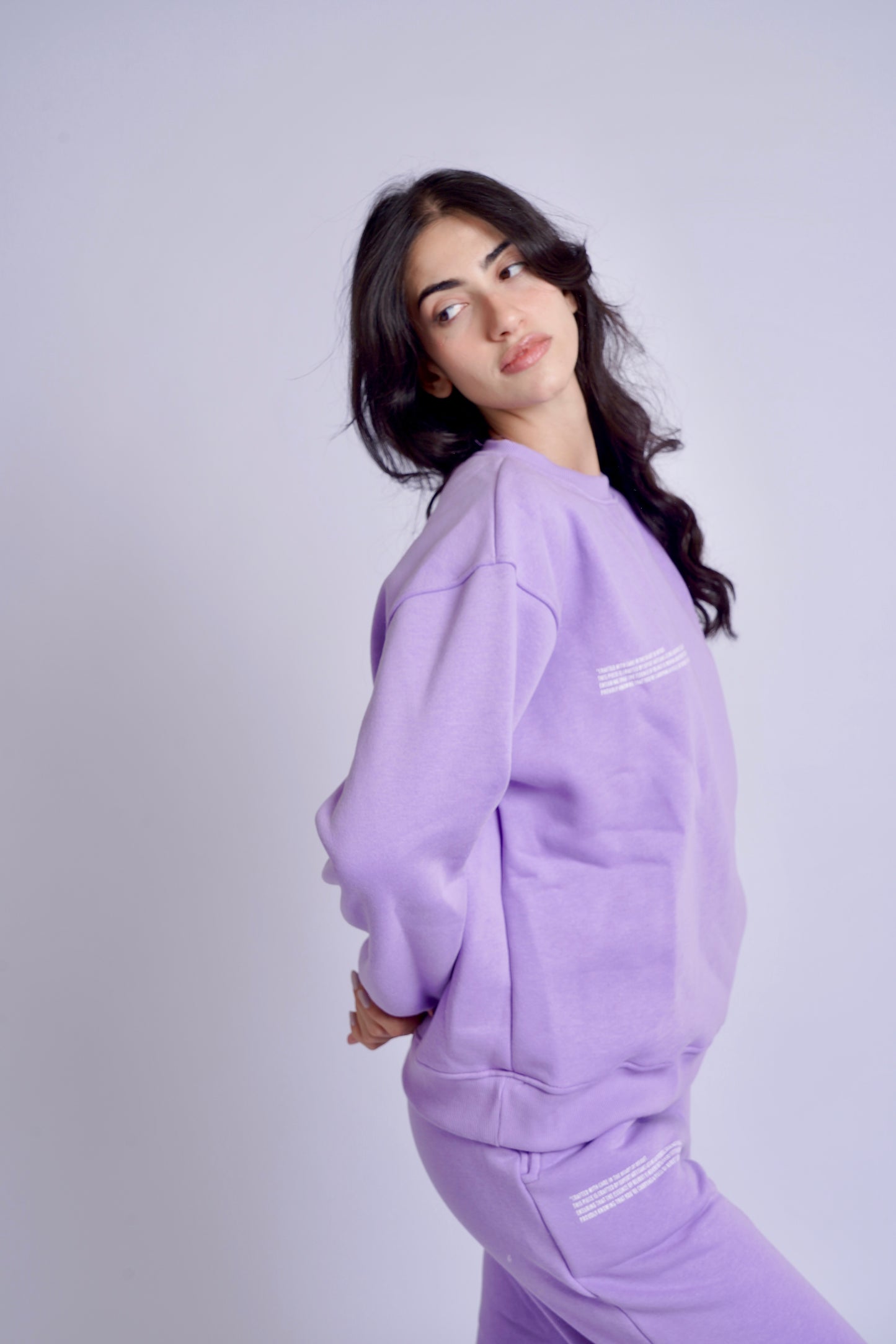 Purple Sweatshirt