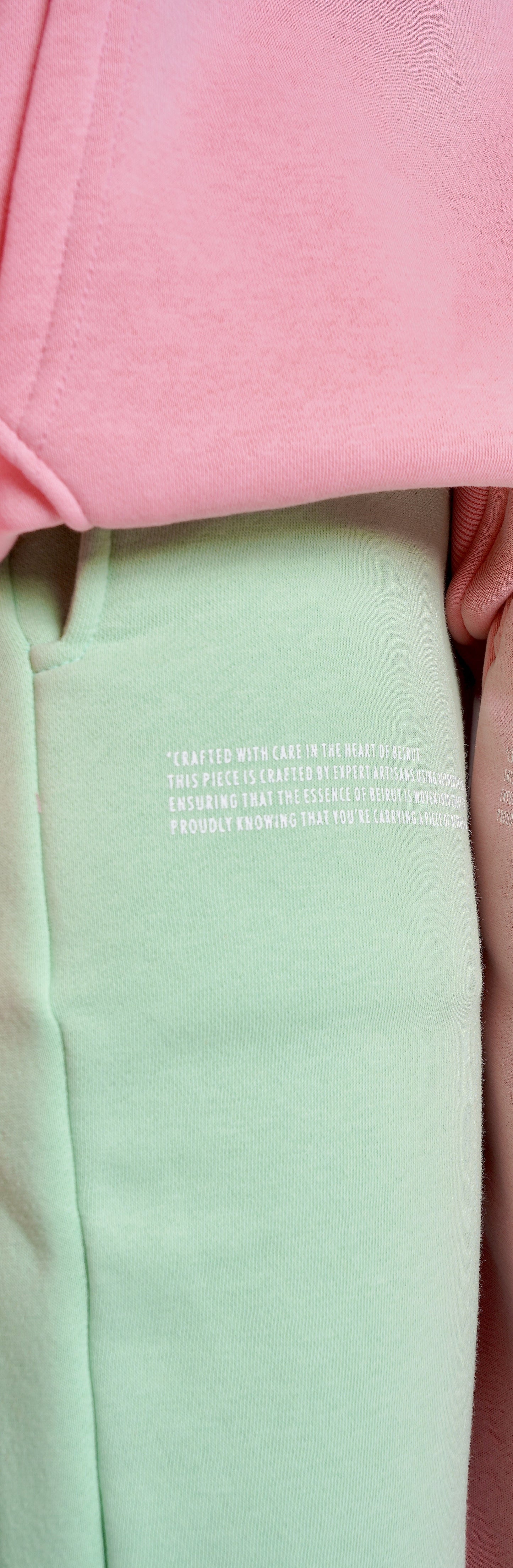 Light Green Flared Pants