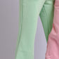 Light Green Flared Pants