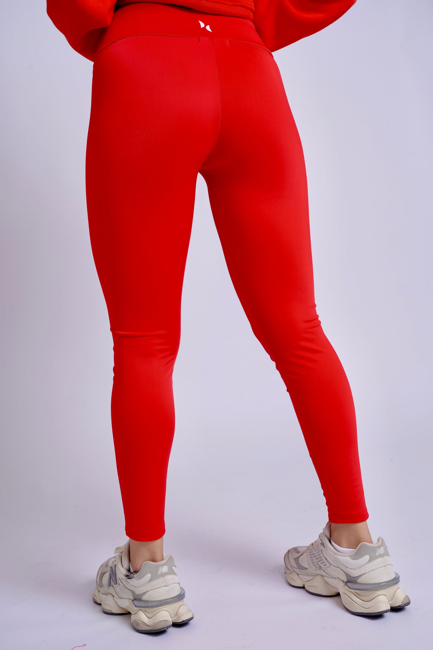 Red Basic Legging