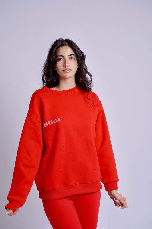 Red Sweatshirt