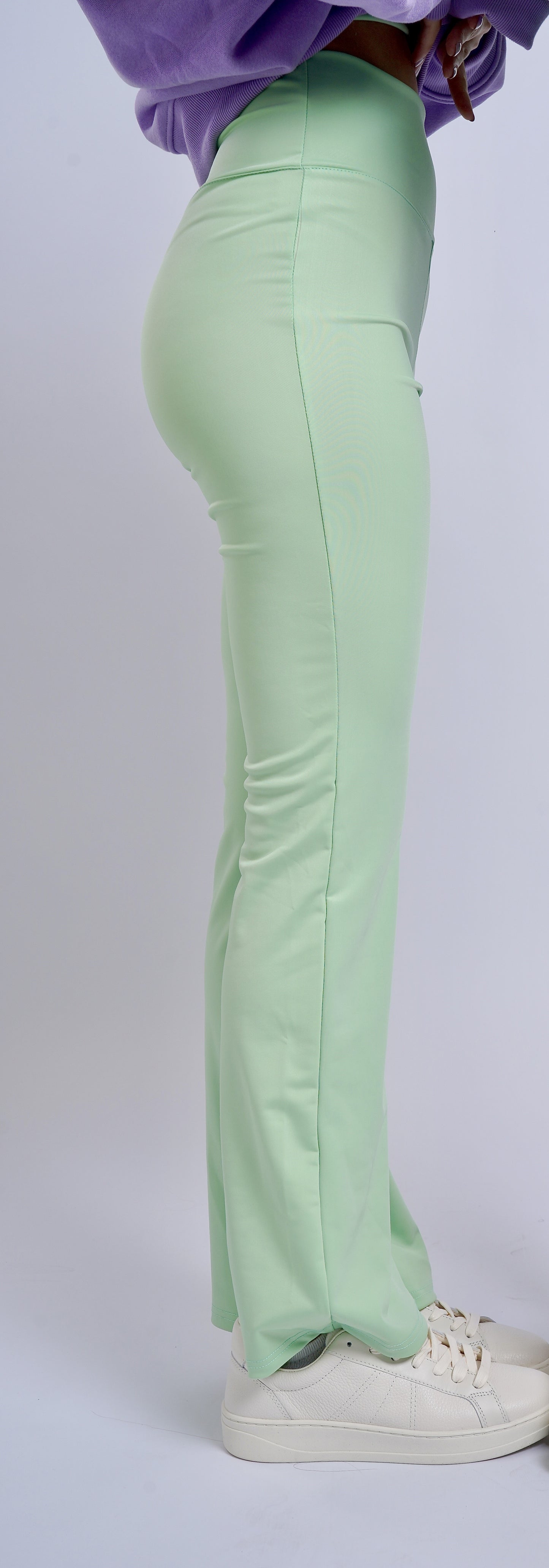Light Green Flared Legging