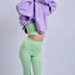 Light Green Flared Legging