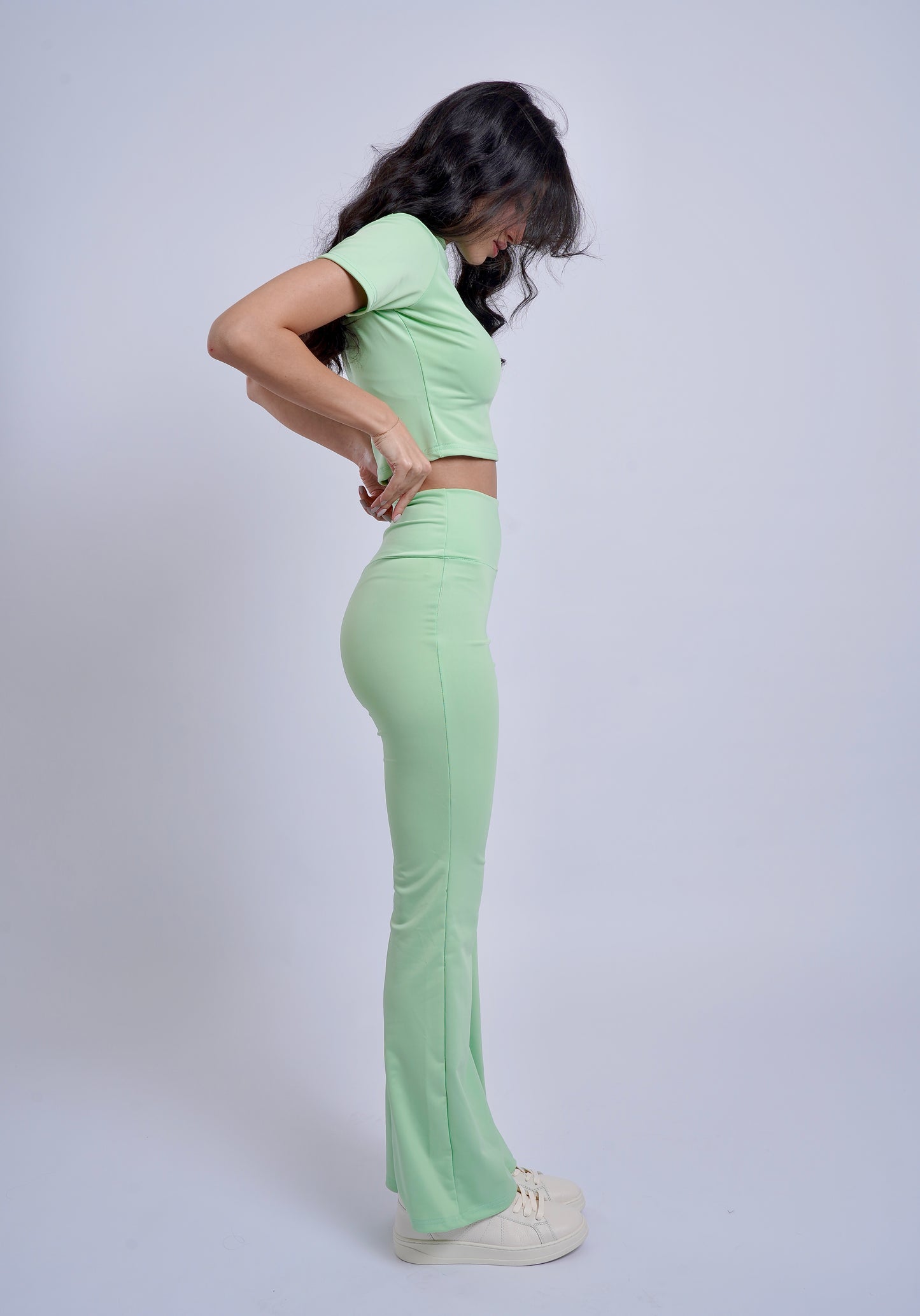 Light Green Cropped Tee