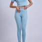Baby Blue Cropped Tee